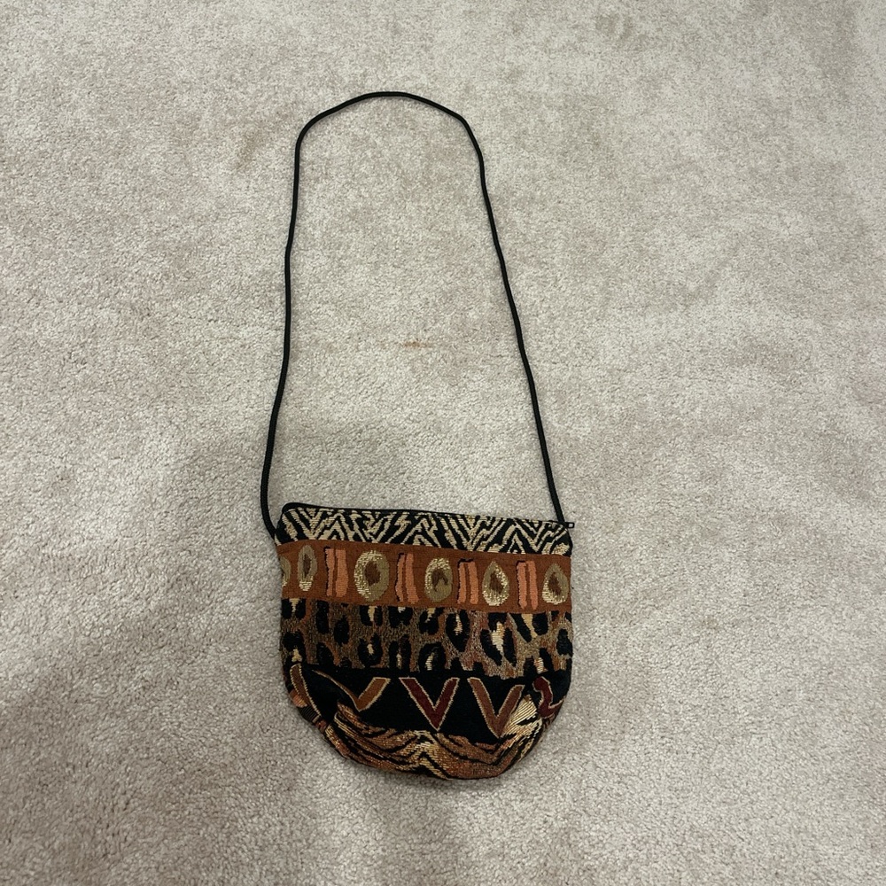 Tribal Patterned Shoulder Bag